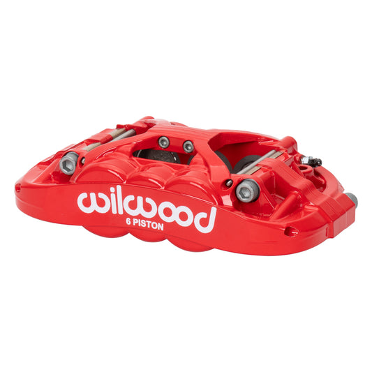 Wilwood XRS6R 1.38/1.12/1.12 1.10 Rotor R/H Caliper - Red