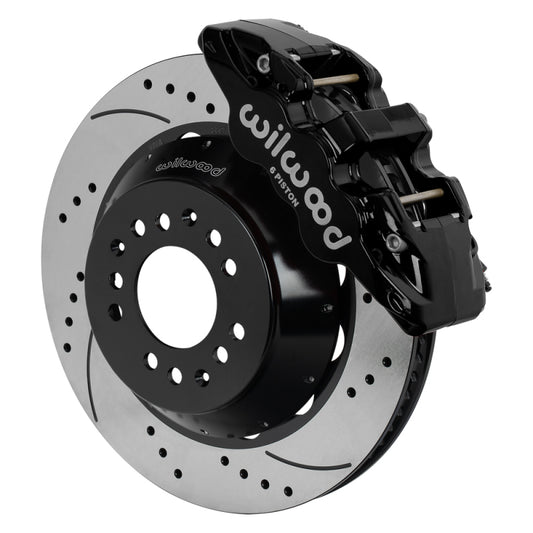 Wilwood kit front AERO6 wwe 2IN. drop alum pro spindle 14.00 rotor SRP