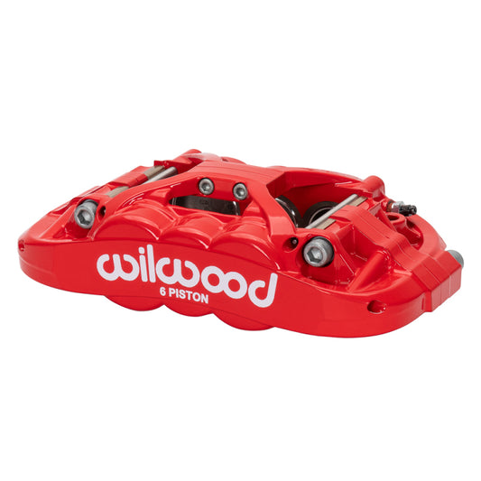 Wilwood XRS6R 1.75/1.25/1.25 1.25 Rotor L/H Caliper - Red