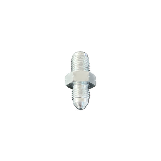 Wilwood fitting inlet straight -3 AN male to M10X1 male steel zinc