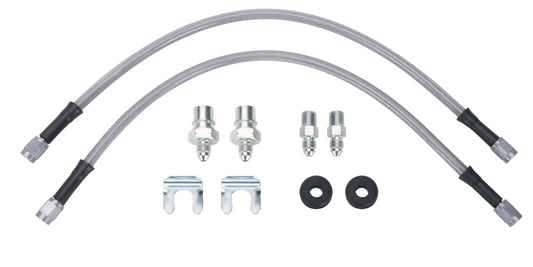 Wilwood flexline kit 16IN -3 M10X1.0 BF 1/8 NPT grommet