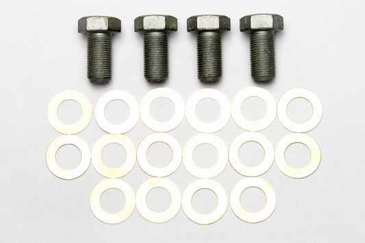 Wilwood bolt kit BRACKET/SPINDLE cpp drop spindle 5/8-18X1.25 LG hhcs W/WASHERS 4 pack