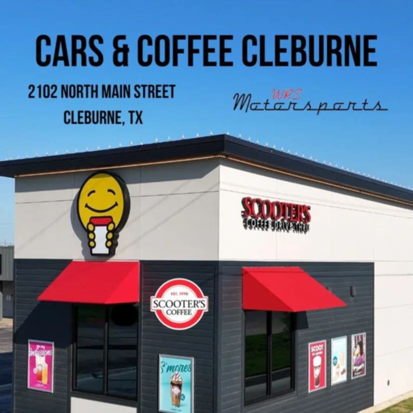Cars & Coffee (08/15/2026) Cleburne 8-10 AM