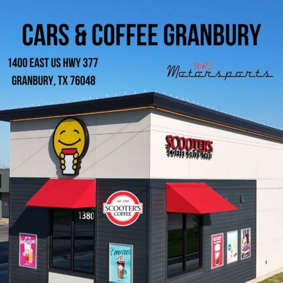 Cars & Coffee (11/21/2026) Granbury 8-10 AM