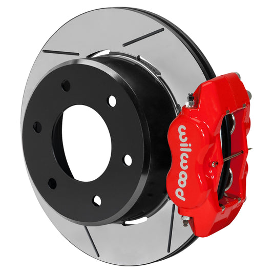 Wilwood kit rear DISC/DRUM FDLI C10/K10 63-87/K5 blazer 69-91 6LUG 2.46 off 12.19 GT red
