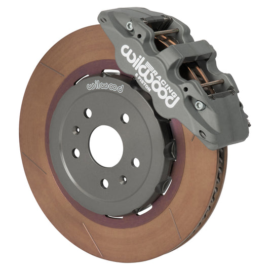 Wilwood kit front AERO6 ST C8 vette 2020-UP road race 15.00 rotor ANO W/LINES