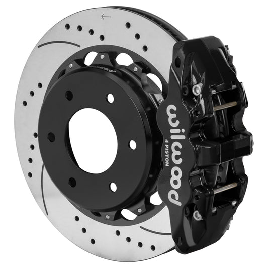 Wilwood kit rear DISC/DRUM AERO4 C10/K10 1963-87/K5 blazer 1969-91 6LUG 2.46 14.0 drl rd